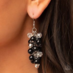 Pursuing Perfection - Black earrings